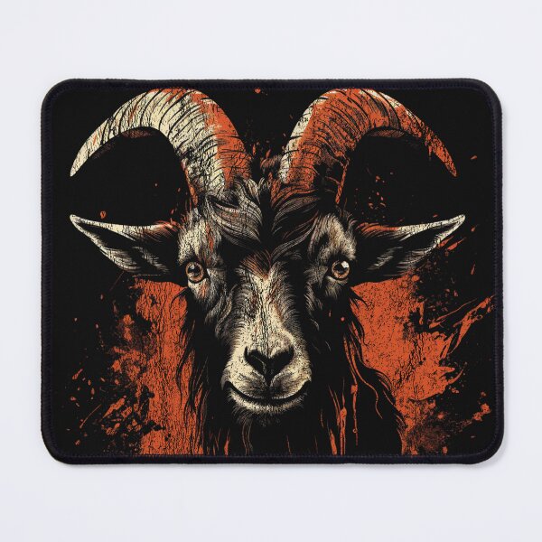 Item preview, A Rove Goat - Street Art Vintage Distressed Animal designed and sold by GVRDesign.