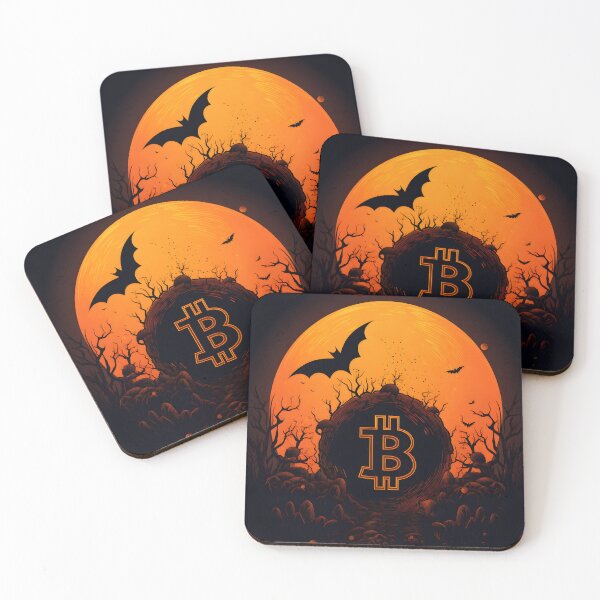 Item preview, Halloween Bitcoin designed and sold by crypto-ent.