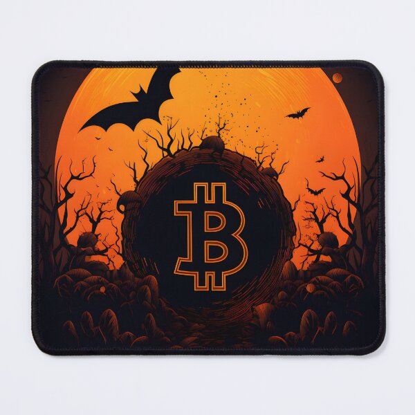 Item preview, Halloween Bitcoin designed and sold by crypto-ent.