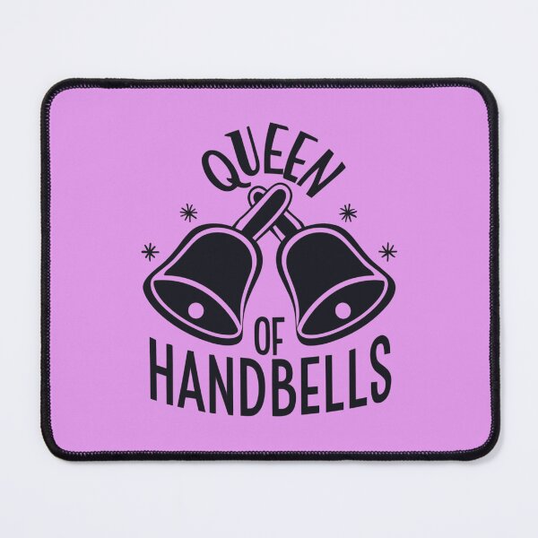 Item preview, Queen Of Handbells Black Design designed and sold by SubtleSplit.