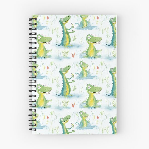 Item preview, Cute Alligator Pattern designed and sold by SowCow.