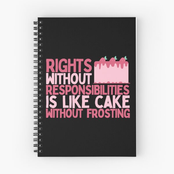 Item preview, Rights Without Responsibilities Is Like Cake Without Frosting designed and sold by Heterodoxster.