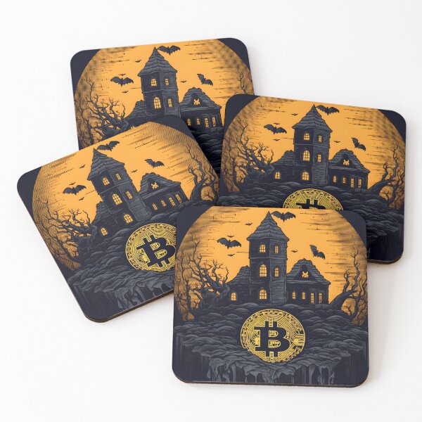 Item preview, Halloween Bitcoin designed and sold by crypto-ent.