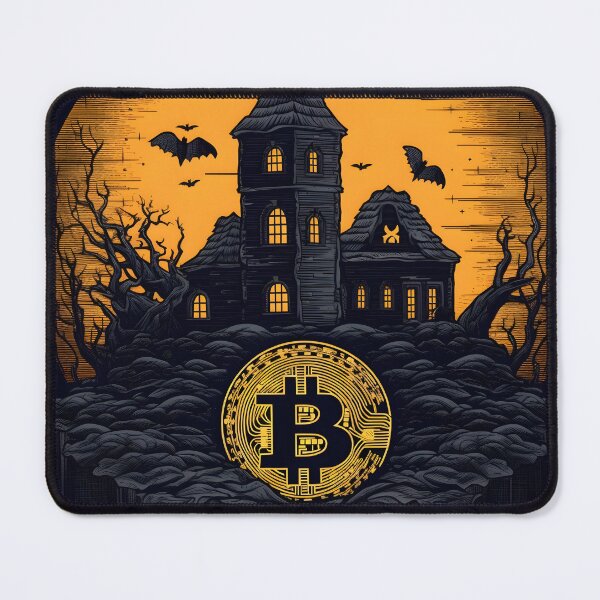 Item preview, Halloween Bitcoin designed and sold by crypto-ent.