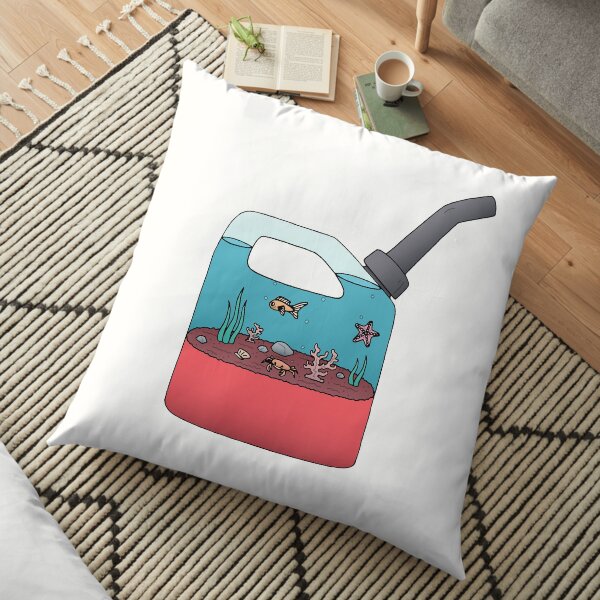 Gas Can Aquarium Floor Pillow