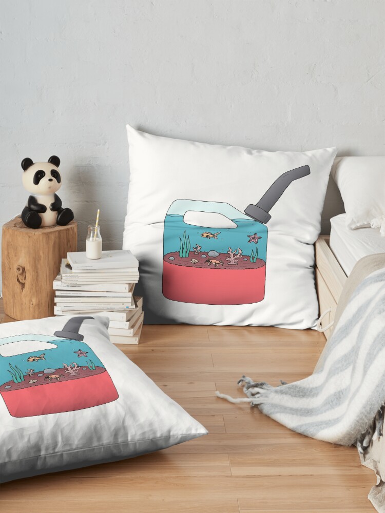 Alternate view of Gas Can Aquarium Floor Pillow