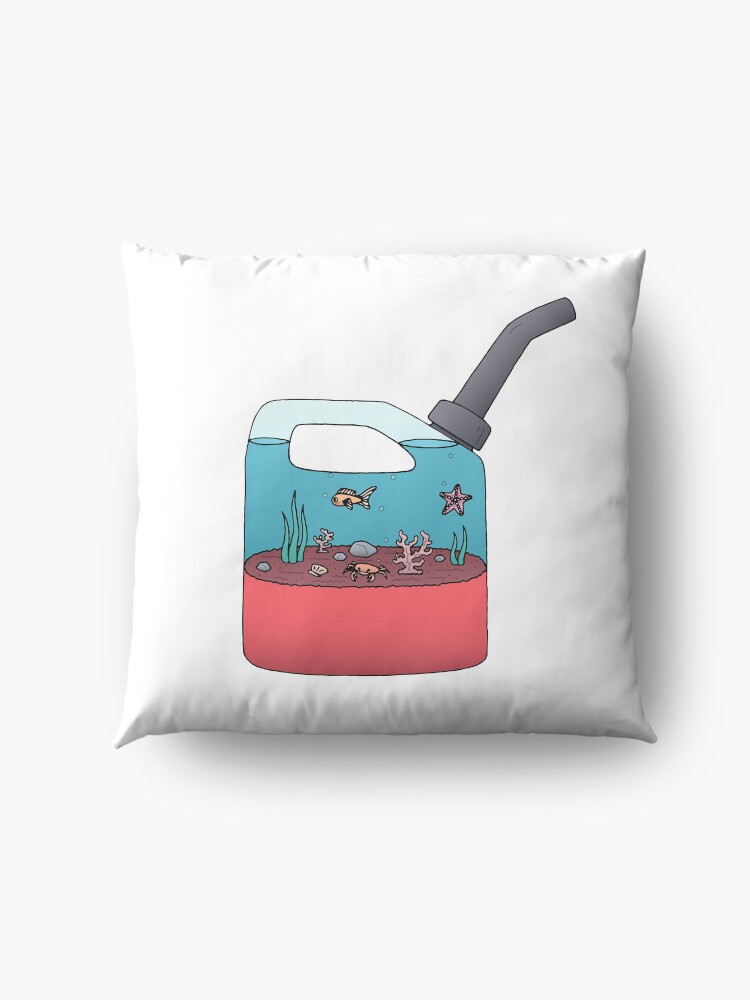Alternate view of Gas Can Aquarium Floor Pillow