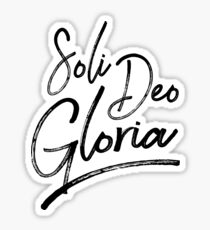 Soli Deo Gloria by useleitura Sticker