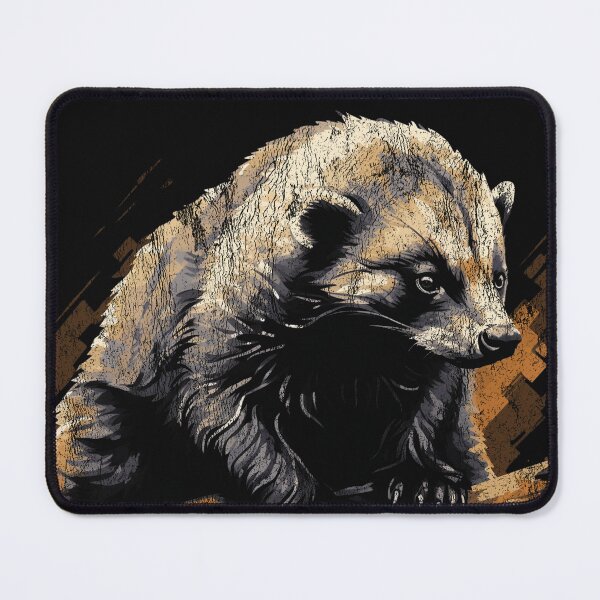 Item preview, A Honey Badger - Street Art Vintage Distressed Wildlife designed and sold by GVRDesign.
