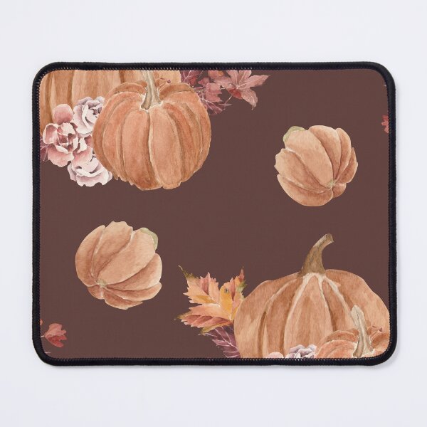 Item preview, Watercolor Pumpkins with sweet botanical floral accents designed and sold by FrshPaprieStdio.