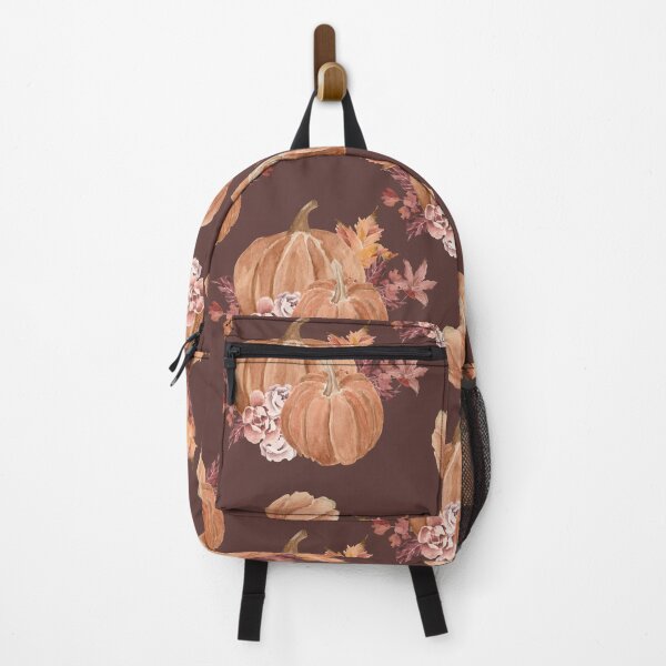 Item preview, Watercolor Pumpkins with sweet botanical floral accents designed and sold by FrshPaprieStdio.