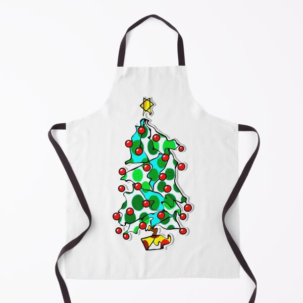 Item preview, "Go With The Flow Christmas Tree" | Clear Background designed and sold by LiseHoltArt.