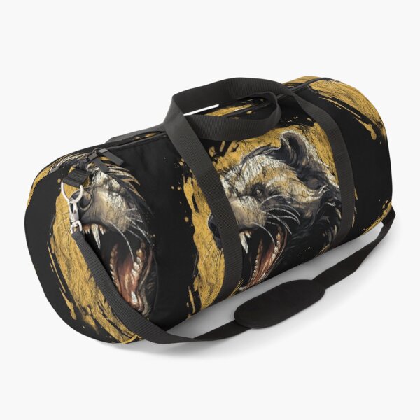 Item preview, Angry Honey Badger - Street Art Vintage Distressed Wildlife designed and sold by GVRDesign.