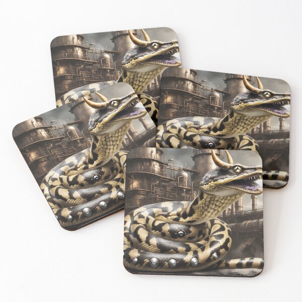 Item preview, Steampunk Burmese Python designed and sold by Randy Turnbow.