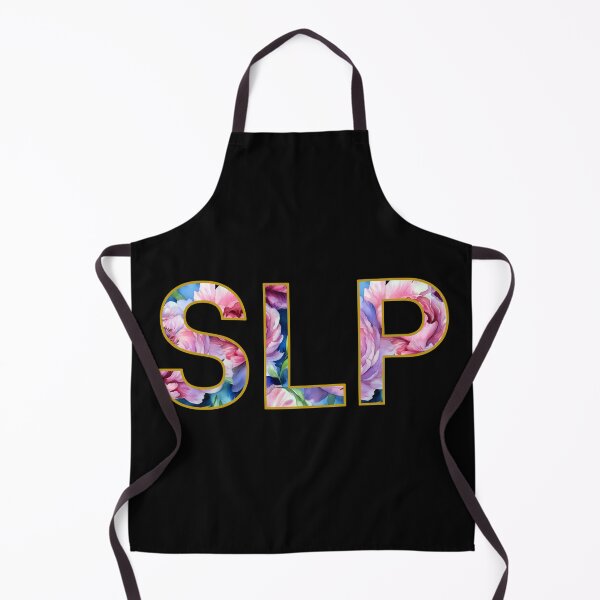 Item preview, SLP, Speech Language Pathology/Floral Watercolor Pattern designed and sold by MahsaWatercolor.