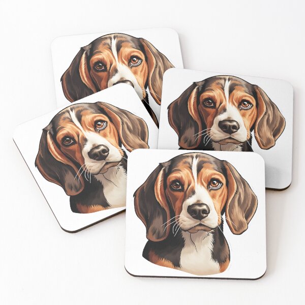 Item preview, cheerful beagle designed and sold by Master-Print.