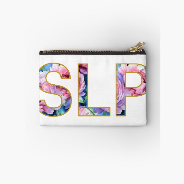 Item preview, SLP, Speech Language Pathology/Floral Watercolor Pattern designed and sold by MahsaWatercolor.