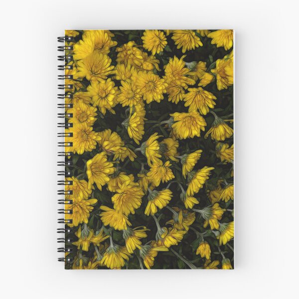 Item preview, Yellow Mums Walk designed and sold by bloomingvine.
