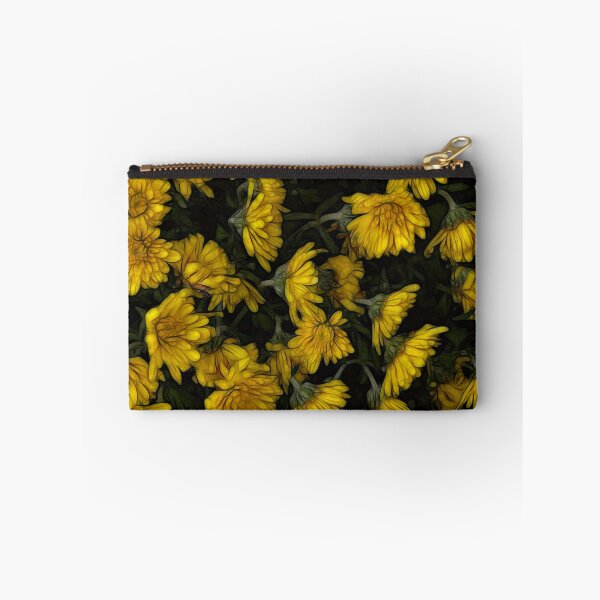 Item preview, Yellow Mums Walk designed and sold by bloomingvine.