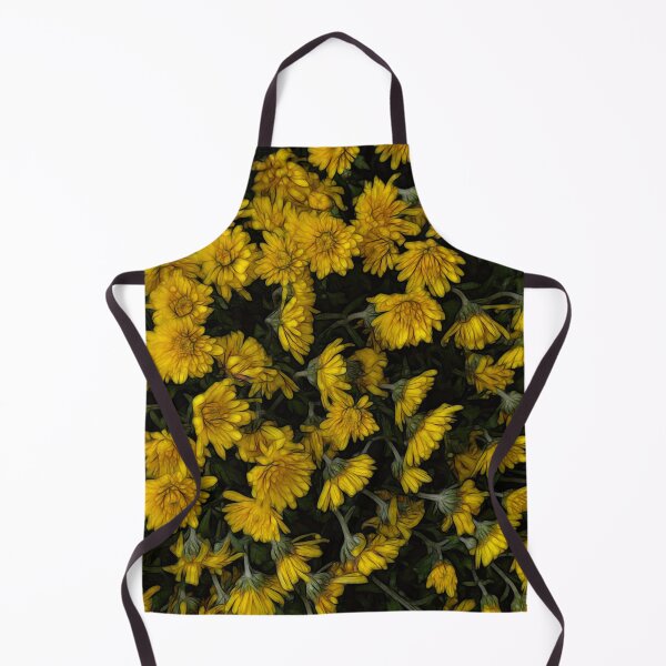 Item preview, Yellow Mums Walk designed and sold by bloomingvine.