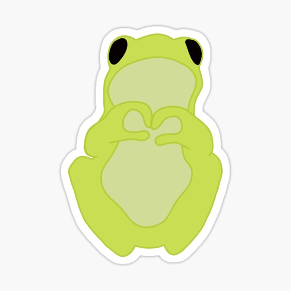 Plushie frog family Sticker by RegalandoColor