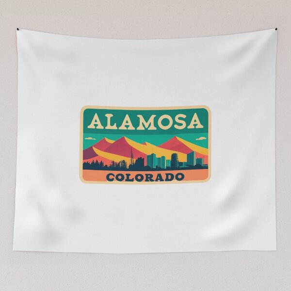 Item preview, Alamosa, Colorado | City and the Great Sand Dunes National Park Drawing designed and sold by CircinusStore.
