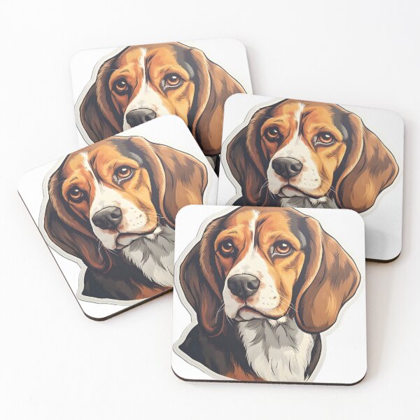 Item preview, cheerful beagle designed and sold by Master-Print.