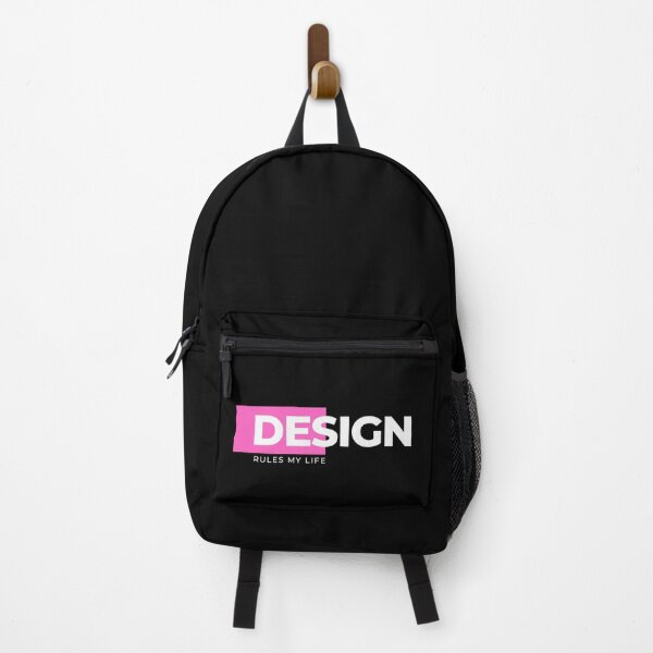 Item preview, DESIGN RULES MY LIFE | Hot Pink designed and sold by MyThemesDesign.