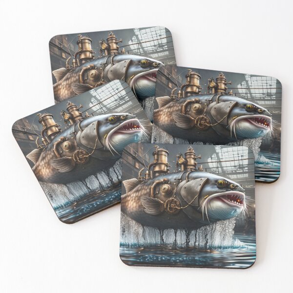 Item preview, Steampunk Catfish designed and sold by Randy Turnbow.