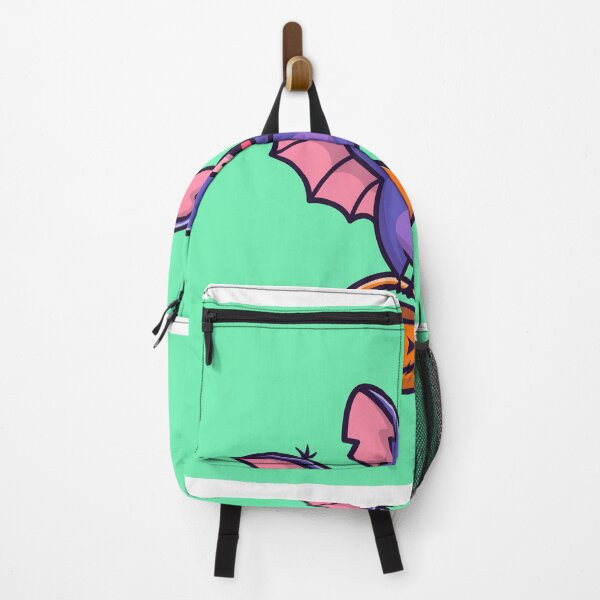 Item preview, Cute Bat with Pumpkin Halloween Cartoon Icon Illustration designed and sold by hjian8219.