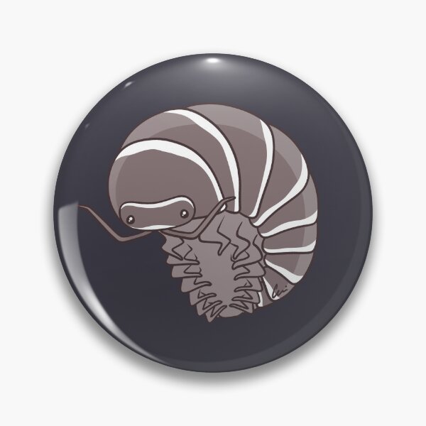 Item preview, Zebra Isopod Or Zebra Pillbug - Armadillidium Maculatum designed and sold by anacecilia.