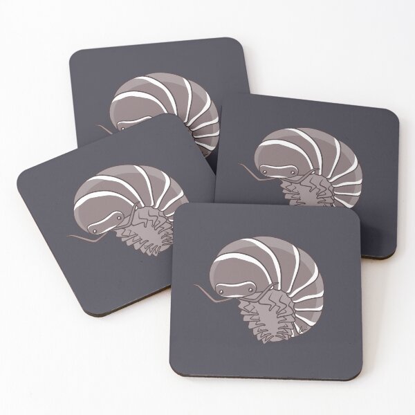 Item preview, Zebra Isopod Or Zebra Pillbug - Armadillidium Maculatum designed and sold by anacecilia.