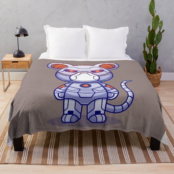 Item preview, Cute Mouse Robot Cyborg Cartoon Vector Icon Illustration designed and sold by hjian8219.