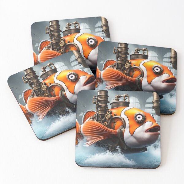Item preview, Steampunk Clown Fish designed and sold by Randy Turnbow.