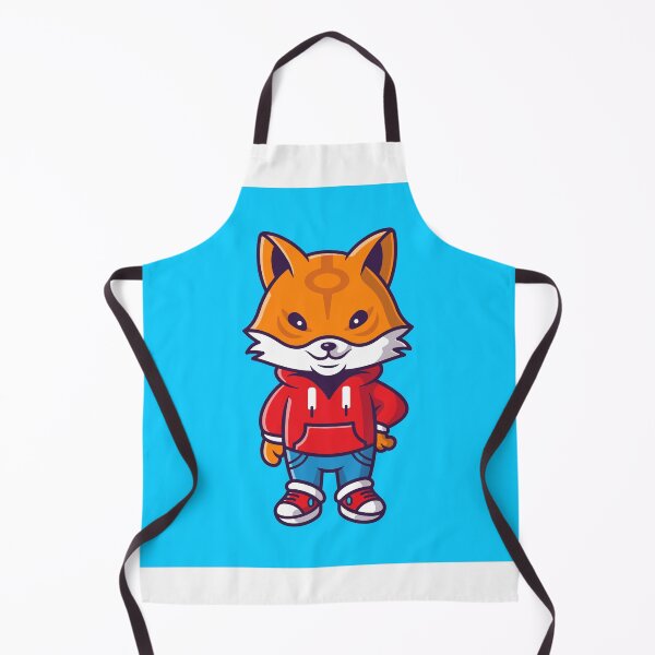 Item preview, Cute Cool Fox Wearing Jacket Cartoon Vector Icon Illustration designed and sold by hjian8219.
