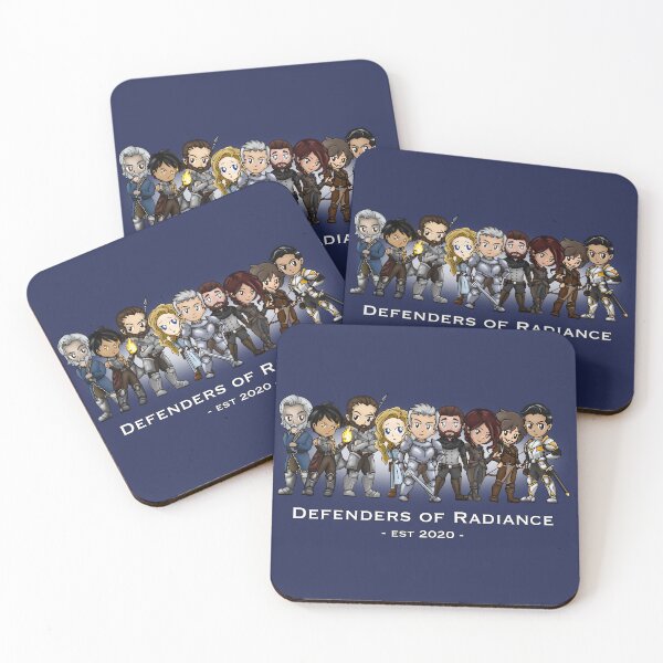 Item preview, Defenders of Radiance Chibi Edition! designed and sold by rebekah-carroll.