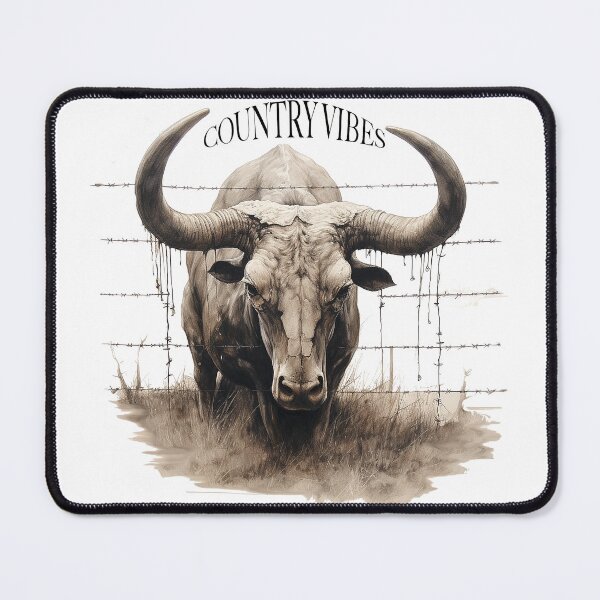 Item preview, Steer with big horns designed and sold by Littleprintlab.
