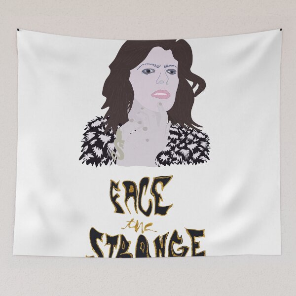 Item preview, queen bowie tee: face the strange designed and sold by GoodNoodThrift.