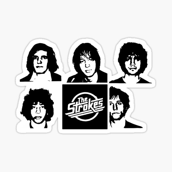 The Strokes Stickers