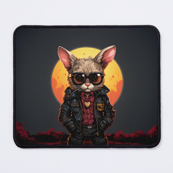 Item preview, Brutal Rabbit at night designed and sold by Weareanimals.