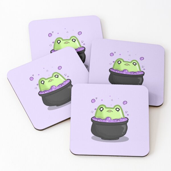Item preview, Froggo in witch cauldron designed and sold by FlowMinnow.