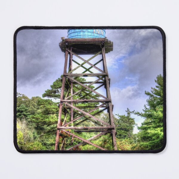Item preview, Rams Head Inn Wooden Water Tower Galloway New Jersey designed and sold by BradKnorrArt.