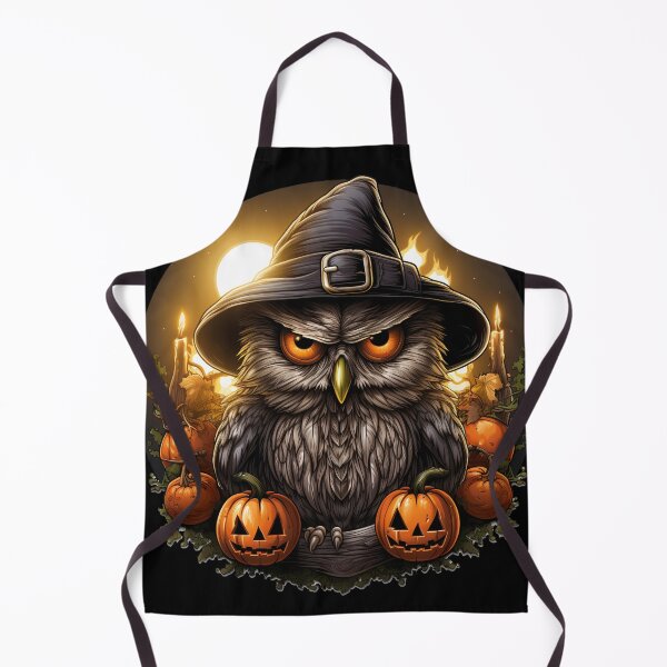 Item preview, Spooky Owl - Pumpkin Incantations designed and sold by LollingLlamaLab.