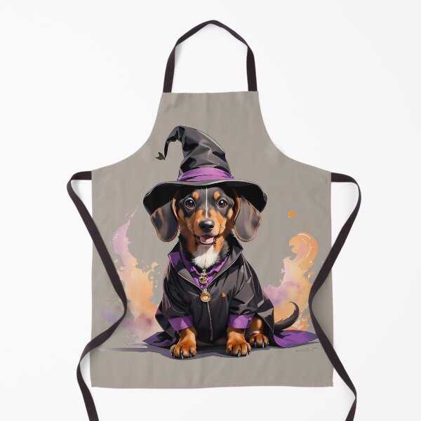 Artikelvorschau, Halloween-Dackelhexe entworfen und verkauft von DevushkaStore.