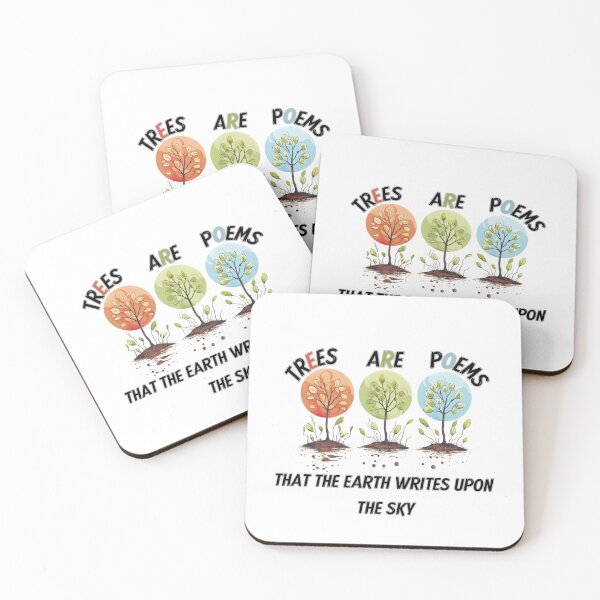 Item preview, Colorful Trees and Poetry - Whimsical Design designed and sold by alaa-mously.