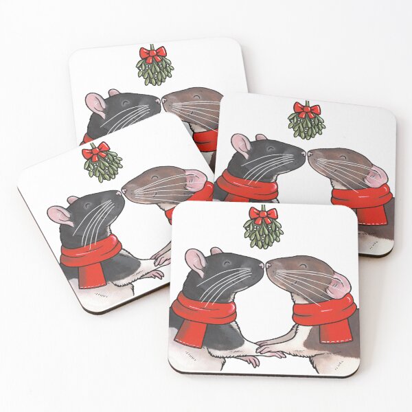 Item preview, Christmas Ratties designed and sold by animalartbyjess.