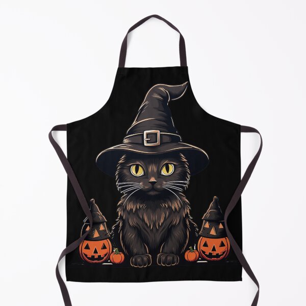 Item preview, Spooky Black Cat - Whiskered Witchery designed and sold by LollingLlamaLab.