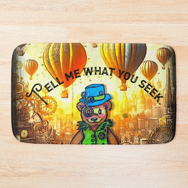 Item preview, Steampunk Bear: Tell Me What You Seek designed and sold by gleefulme.