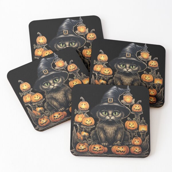 Item preview, Spooky Black Cat - Enigmatic Incantations designed and sold by LollingLlamaLab.