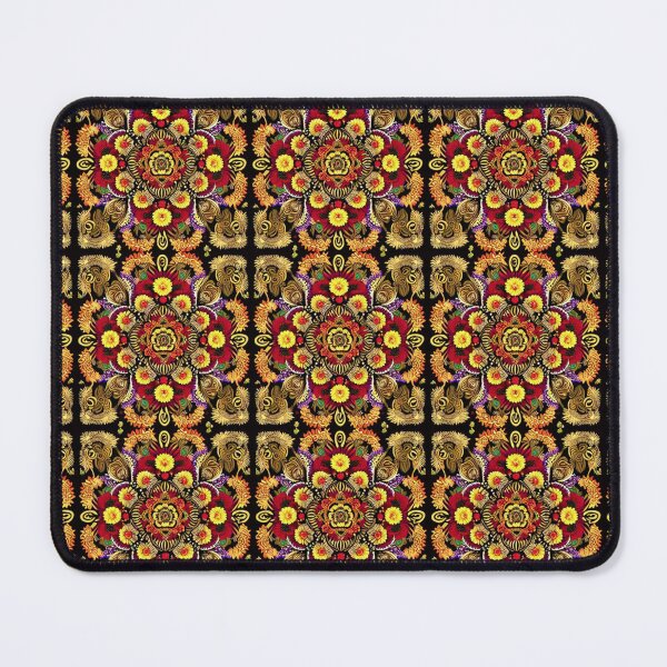 Item preview, Carnation Mandala - Infinite Repeat designed and sold by shakespeare1212.